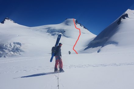 Summer skiing vibes on Monte Rosa