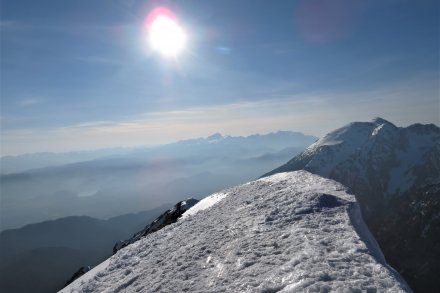 Podaljšek zahodnega grebena Velikega vrha