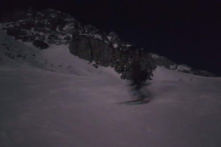 Ghost skiing ;)