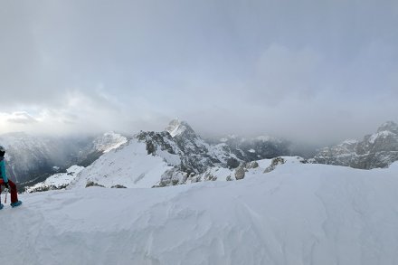 Panorama z vrha: Montaž in Viš