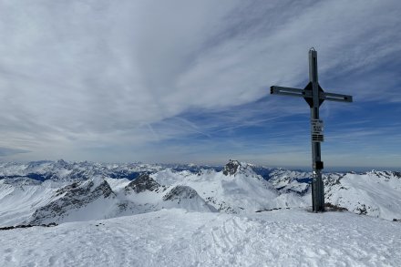 Pogled na Švajca visoke gore