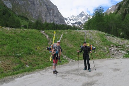 Grossglockner-Veliki klek (smučanje s cca 3600 m)